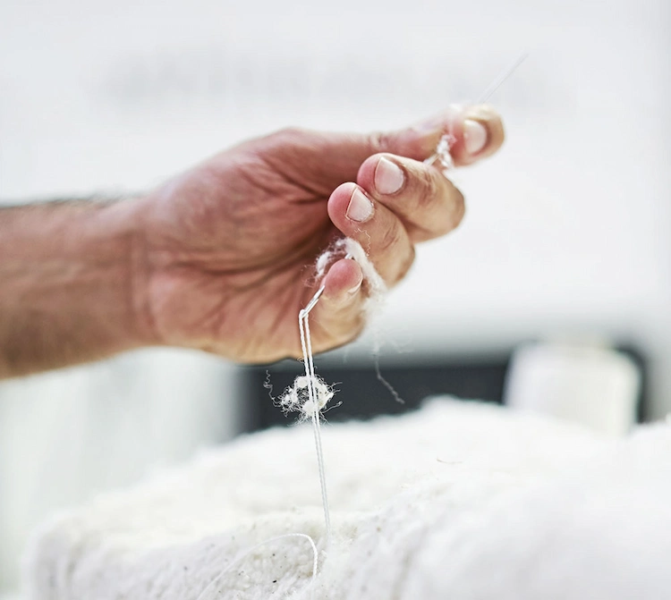 Natural comfort
crafted by hand, in the UK.